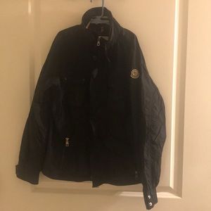 Boys Navy Moncler Spring Windbreaker Jacket